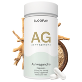 Bloofah AG Ashwagandha Capsules 500mg | Withania somnifera Root Extract | 120 Capsules