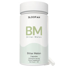 Bloofah BM – Bitter Melon Capsules 500mg | Metabolic & Balance Support (120 Capsules)