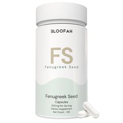 Bloofah FS – Fenugreek Seed Capsules 500mg | Metabolic & Digestive Support (120 Capsules)