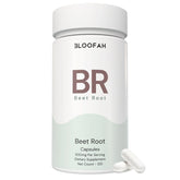 Bloofah BR Beet Root Capsules 500mg | Energy & Stamina Support (120 Capsules)