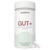 Bloofah Gut+ Women’s Probiotic 50 Billion CFU | 18 Strain Formula with Prebiotic & Cranberry | Daily Digestive & Balance Support (120 Capsules)