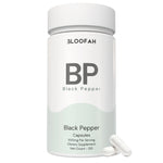 Bloofah BP β Black Pepper Capsules 500mg | Absorption & Digestion Support (120 Capsules)