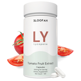Bloofah LY Lycopene Supplement Capsules 500mg | Tomato Fruit Extract Rich in Natural Lycopene – Antioxidant Support (120 Capsules)