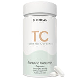 Bloofah TC – Turmeric Capsules 1000mg | Joint Comfort & Antioxidant Support (120 Capsules)