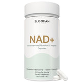 Bloofah NAD+ Capsules 1530mg | Nicotinamide Riboside + Resveratrol + 18 Botanical Herbs | 90 Vegan Capsules