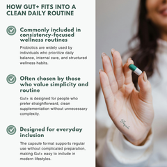 Bloofah Gut+ Women's Probiotic 50B CFU | 18 Strains + Prebiotic & Cranberry | 120 Capsules