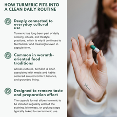 Bloofah TC Turmeric Capsules 1000mg | Curcuma longa Root with Black Pepper | 120 Capsules