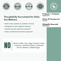 Bloofah Gut+ Women’s Probiotic 50 Billion CFU | 18 Strain Formula with Prebiotic & Cranberry | Daily Digestive & Balance Support (120 Capsules)