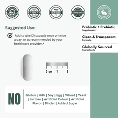 Bloofah Gut+ Women's Probiotic 50B CFU | 18 Strains + Prebiotic & Cranberry | 120 Capsules