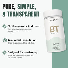 Bloofah BT – Bibhitaki Capsules 500mg | Digestion & Detox Support (120 Capsules)