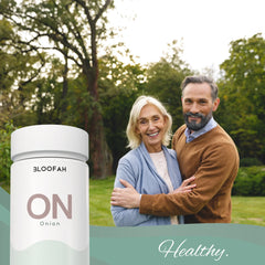 Bloofah ON – Onion Capsules 500mg | Antioxidant & Circulation Support (120 Capsules)