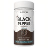 Bloofah Black Pepper Capsules 1000mg | Natural Bioperine (Piper nigrum) Seed Powder | 100% Pure, Non-GMO, Gluten Free Formula | Herbal Supplement