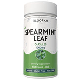 Bloofah Spearmint Leaf Supplement | Spearmint (Mentha spicata) Powder | 100% Pure, Natural, Gluten-Free Formula Herbal Supplements for Overall Wellness | 1000mg Per Serving