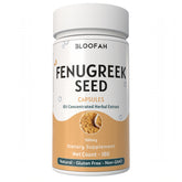 Bloofah Fenugreek Seed Capsules 500mg | 100% Natural Fenugreek Seed Extract 10:1 (Trigonella foenum-graecum) Herbal Supplement for Overall Health Well-Being | Non-GMO, Gluten Free