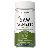 Bloofah Saw Palmetto Extract Capsules 500mg - Natural Prostate Health Support Supplement | Non-GMO and Gluten Free Formula Extra Strength Saw Palmetto Berry Powder (Serenoa repens)