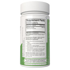 Bloofah Spearmint Leaf Supplement | Spearmint (Mentha spicata) Powder | 100% Pure, Natural, Gluten-Free Formula Herbal Supplements for Overall Wellness | 1000mg Per Serving