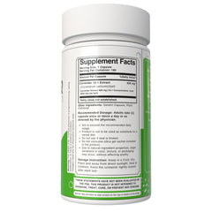 Bloofah Coriander Leaf Extract Capsules 500mg | Pure Coriander (Coriandrum sativum) Leaf Powder Extra Stength Eq. to 5000mg Per Serving | Rich Vitamin A & C | Natural Body Cleansing & Detox