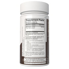 Bloofah Black Pepper Capsules 1000mg | Natural Bioperine (Piper nigrum) Seed Powder | 100% Pure, Non-GMO, Gluten Free Formula | Herbal Supplement