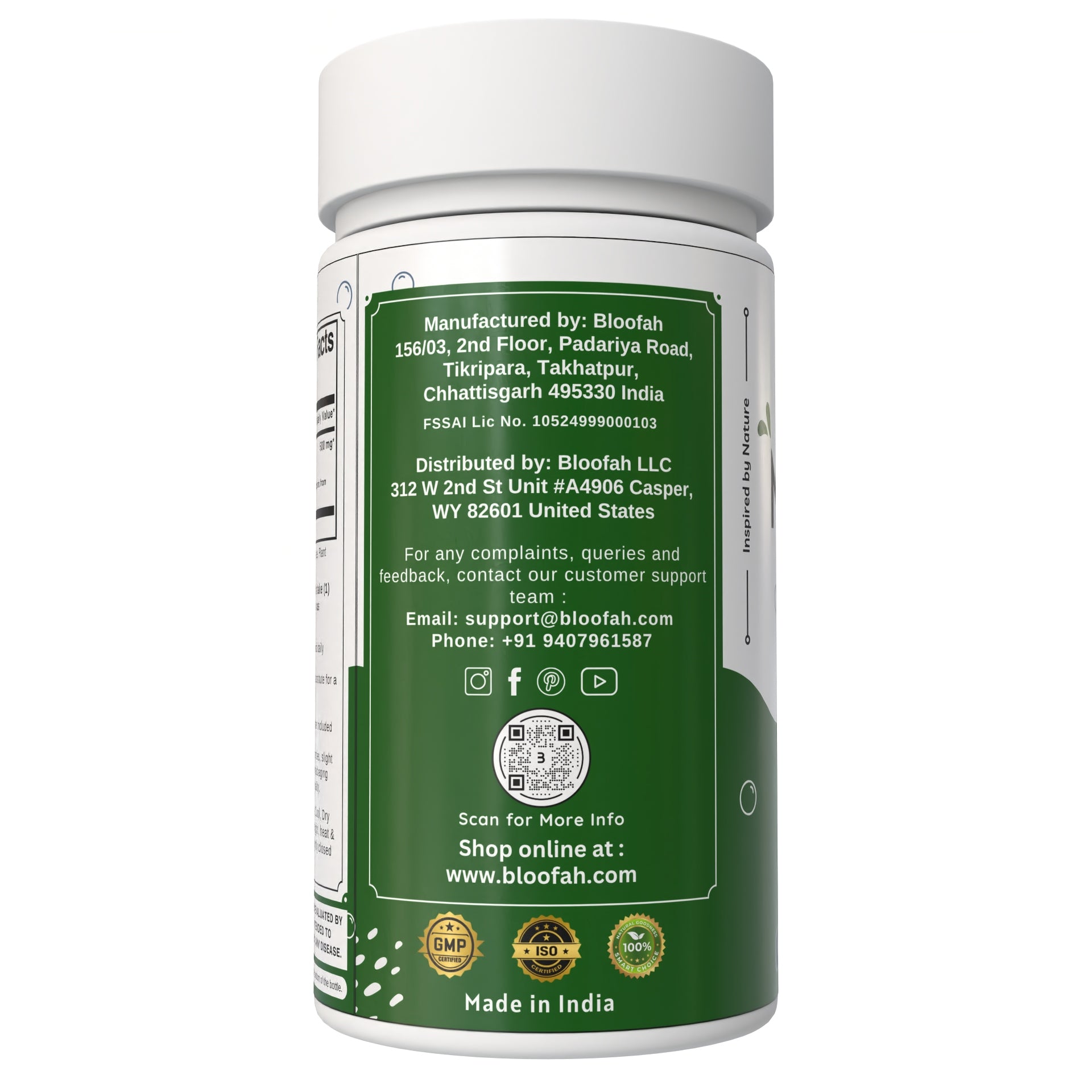 Bloofah Moringa Capsules 500mg | Natural Superfood Supplement for Vitality | 100% Pure Moringa Oleifera Leaf Extract 10:1 Powder | Nutrient-Rich Vegetarian Green Superfood Bloofah Moringa Capsules 500mg | Natural Superfood Supplement for Vitality | 100% Pure Moringa Oleifera Leaf Extract 10:1 Powder | Nutrient-Rich Vegetarian Green Superfood