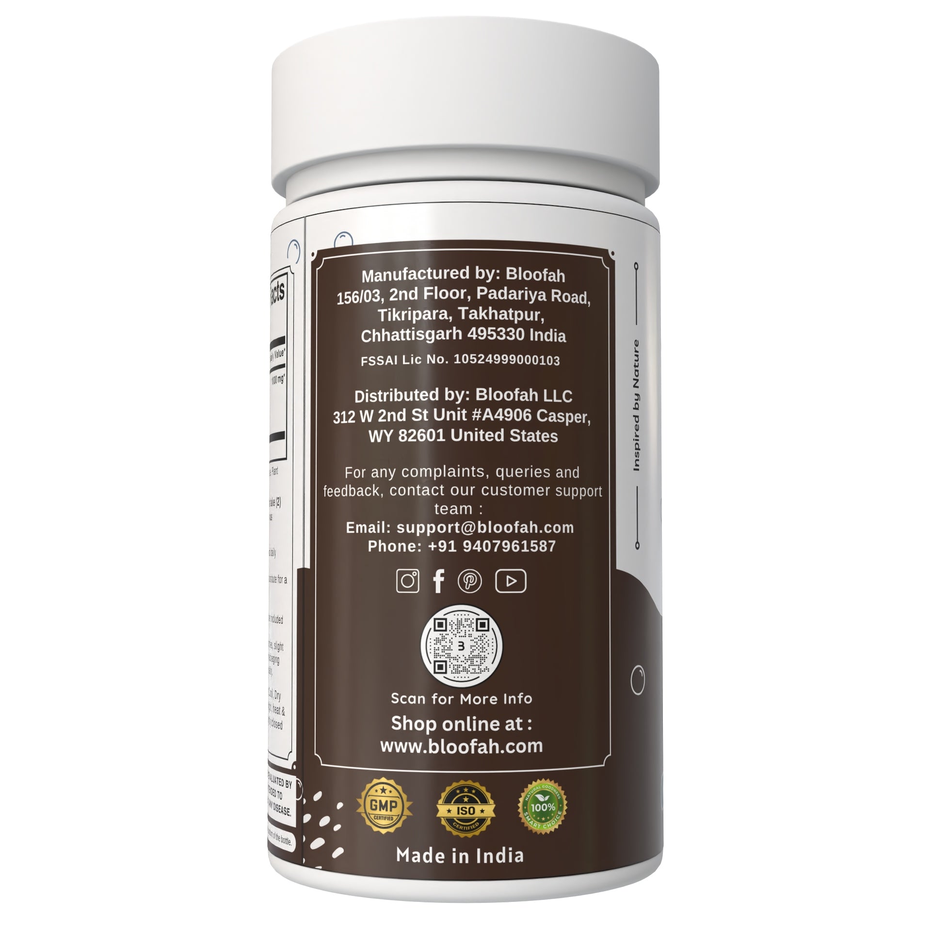 Bloofah Black Pepper Capsules 1000mg | Natural Bioperine (Piper nigrum) Seed Powder | 100% Pure, Non-GMO, Gluten Free Formula | Herbal Supplement Bloofah Black Pepper Capsules 1000mg | Natural Bioperine (Piper nigrum) Seed Powder | 100% Pure, Non-GMO, Gluten Free Formula | Herbal Supplement
