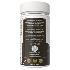Bloofah Black Maca Capsules 500mg | Natural Black Maca (Lepidium meyenii Walpers) Root Extract 10:1 Powder | 100% Natural Herbal Supplement | Non-GMO, Gluten Free