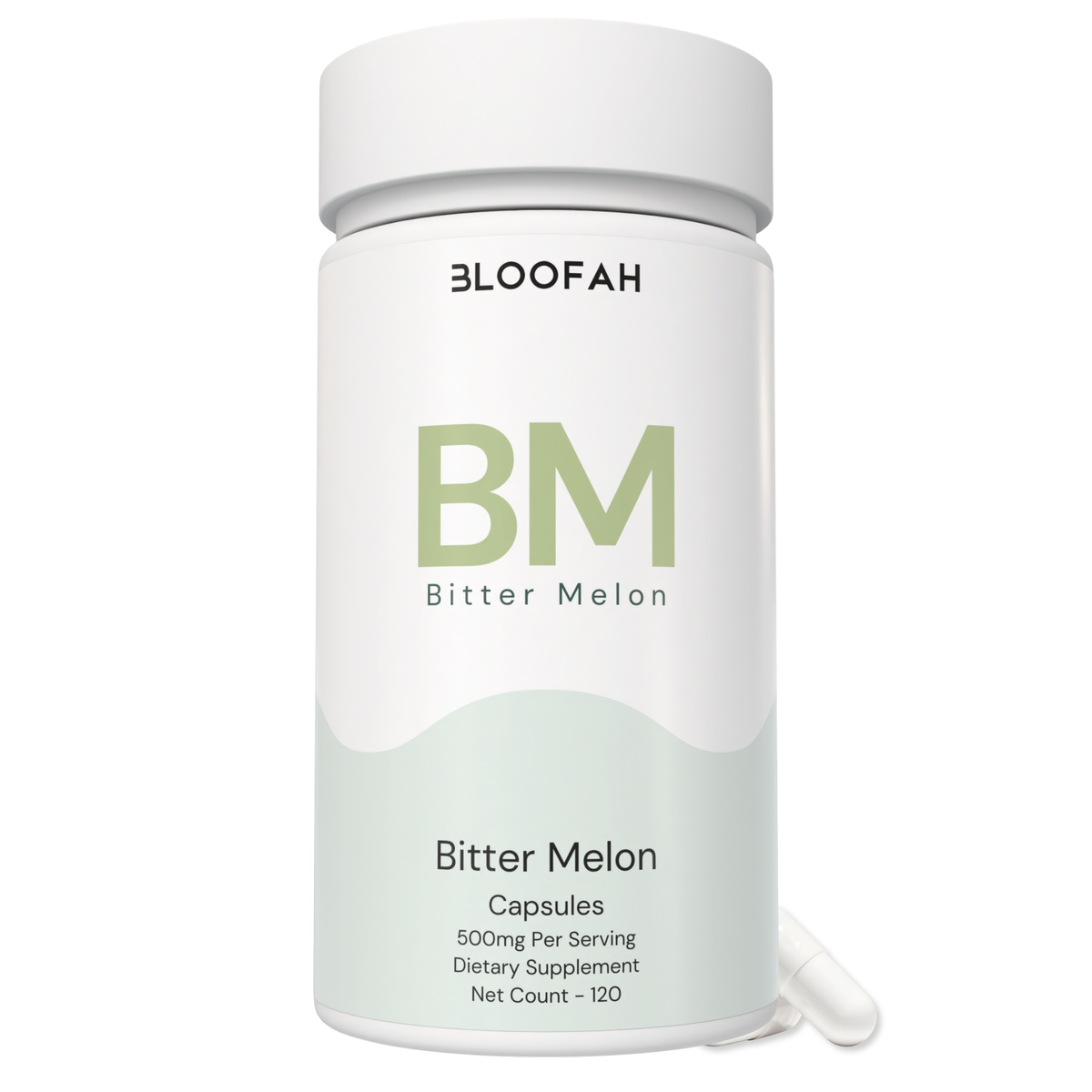 Bloofah BM – Bitter Melon Capsules 500mg | Metabolic & Balance Support (120 Capsules)