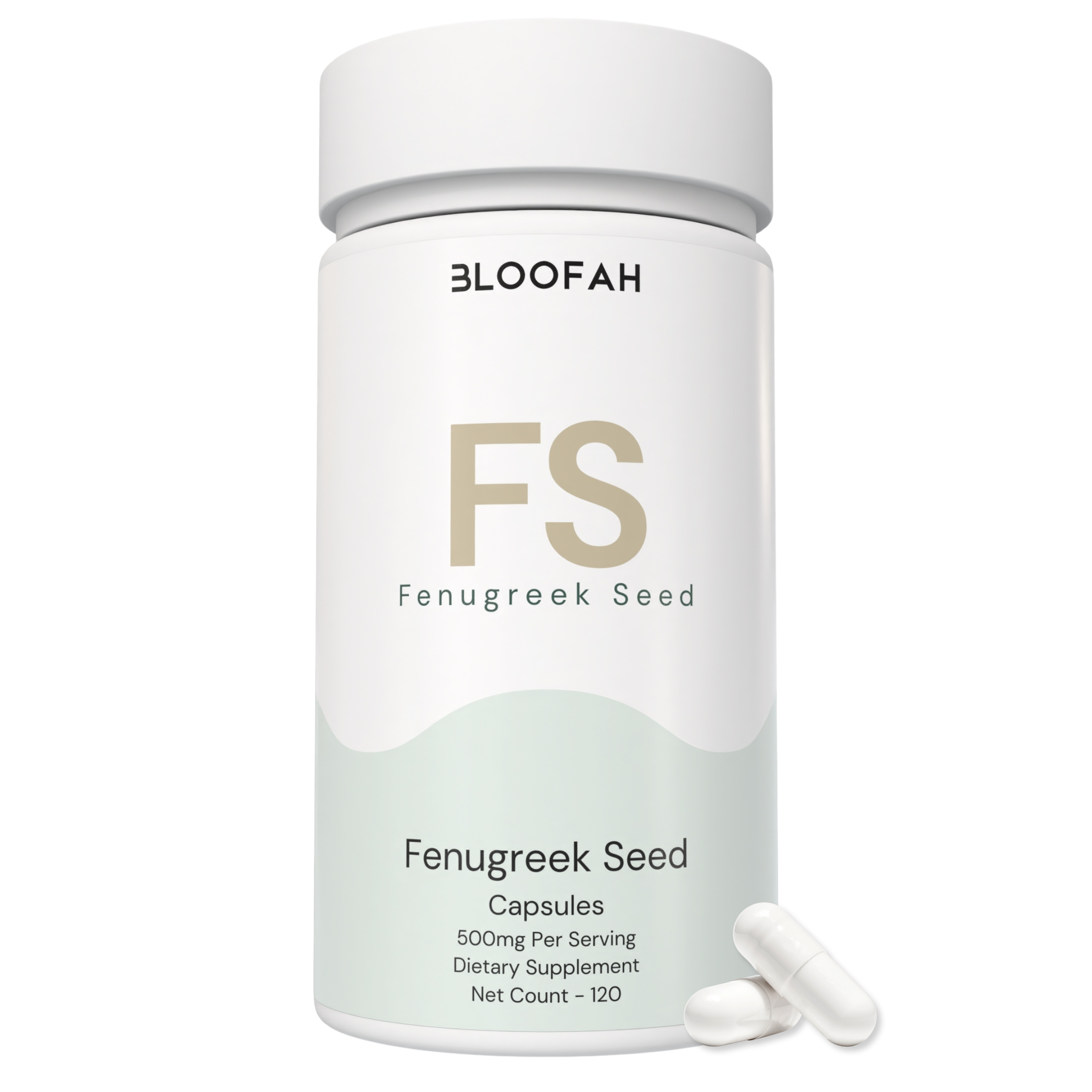 Bloofah FS – Fenugreek Seed Capsules 500mg | Metabolic & Digestive Support (120 Capsules)