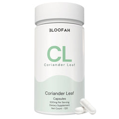 Bloofah CL – Coriander Leaf Capsules 500mg | Digestion & Detox Support (120 Capsules)