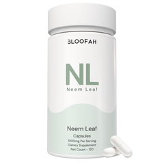 Bloofah NL – Neem Capsules 1000mg | Skin & Internal Balance Support (120 Capsules)