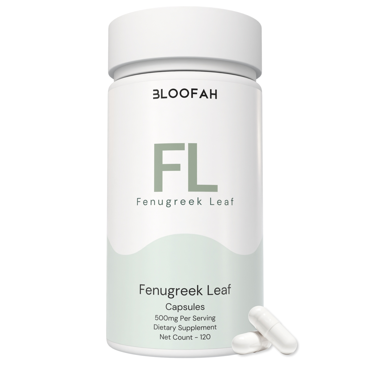 Bloofah FL – Fenugreek Capsules 500mg | Digestive & Metabolic Support (120 Capsules)