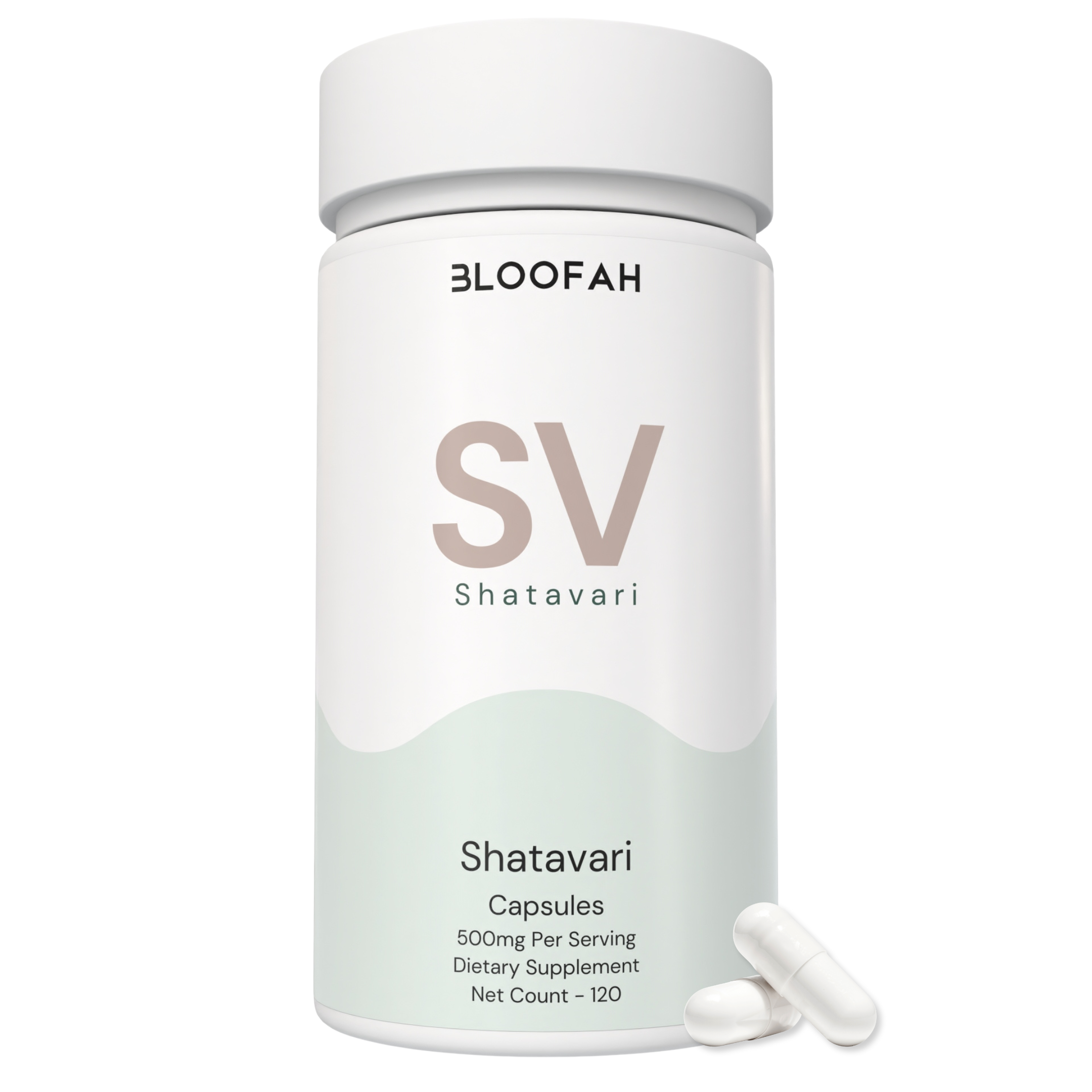 Bloofah SV – Shatavari Capsules 500mg | Balance & Vitality Support (120 Capsules)