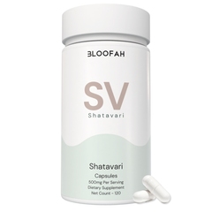 Bloofah SV – Shatavari Capsules 500mg | Balance & Vitality Support (120 Capsules)