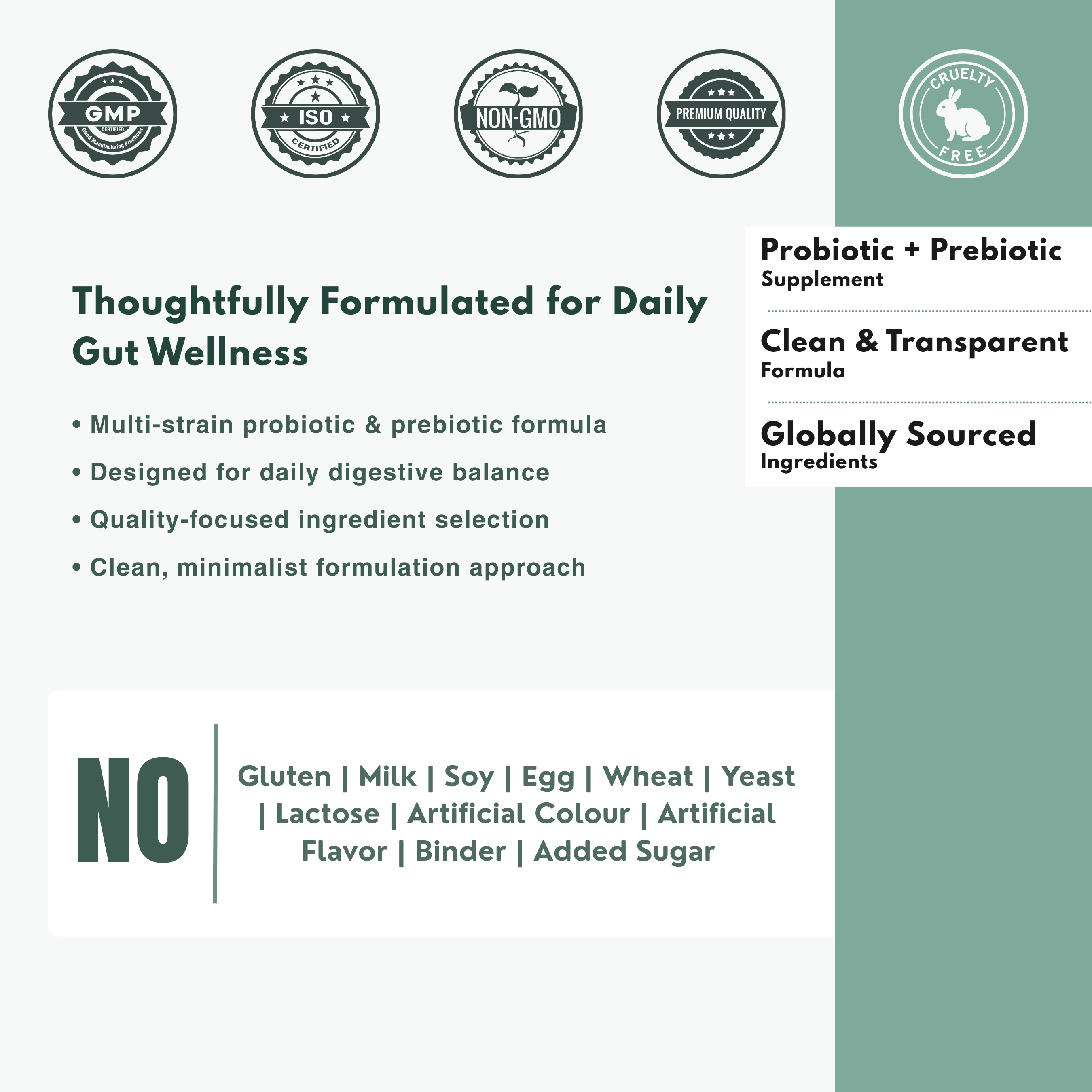 Bloofah Gut+ Women’s Probiotic 50 Billion CFU | 18 Strain Formula with Prebiotic & Cranberry | Daily Digestive & Balance Support (120 Capsules)