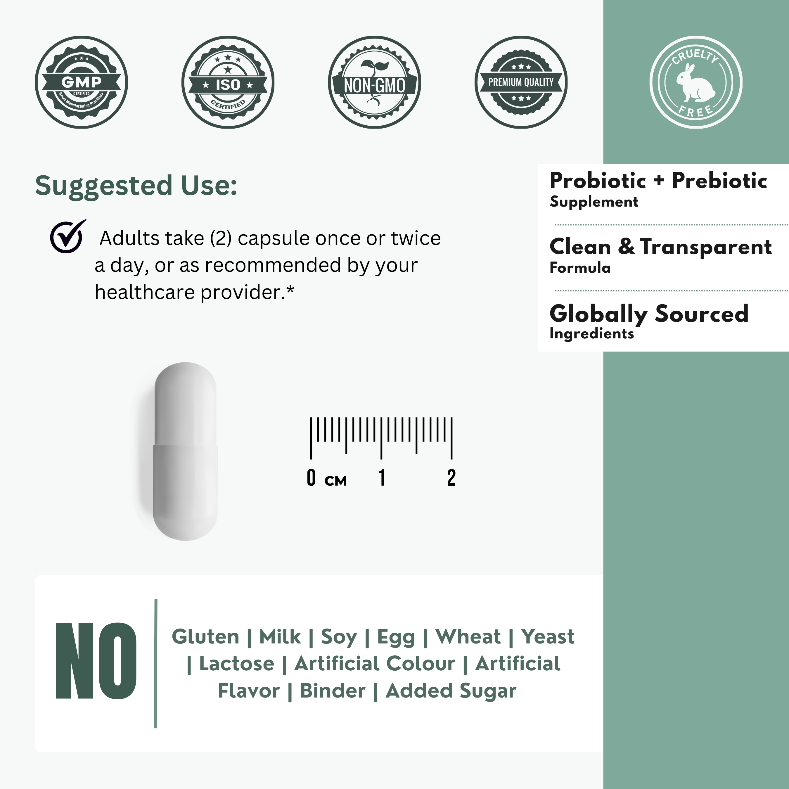Bloofah Gut+ Women's Probiotic 50B CFU | 18 Strains + Prebiotic & Cranberry | 120 Capsules