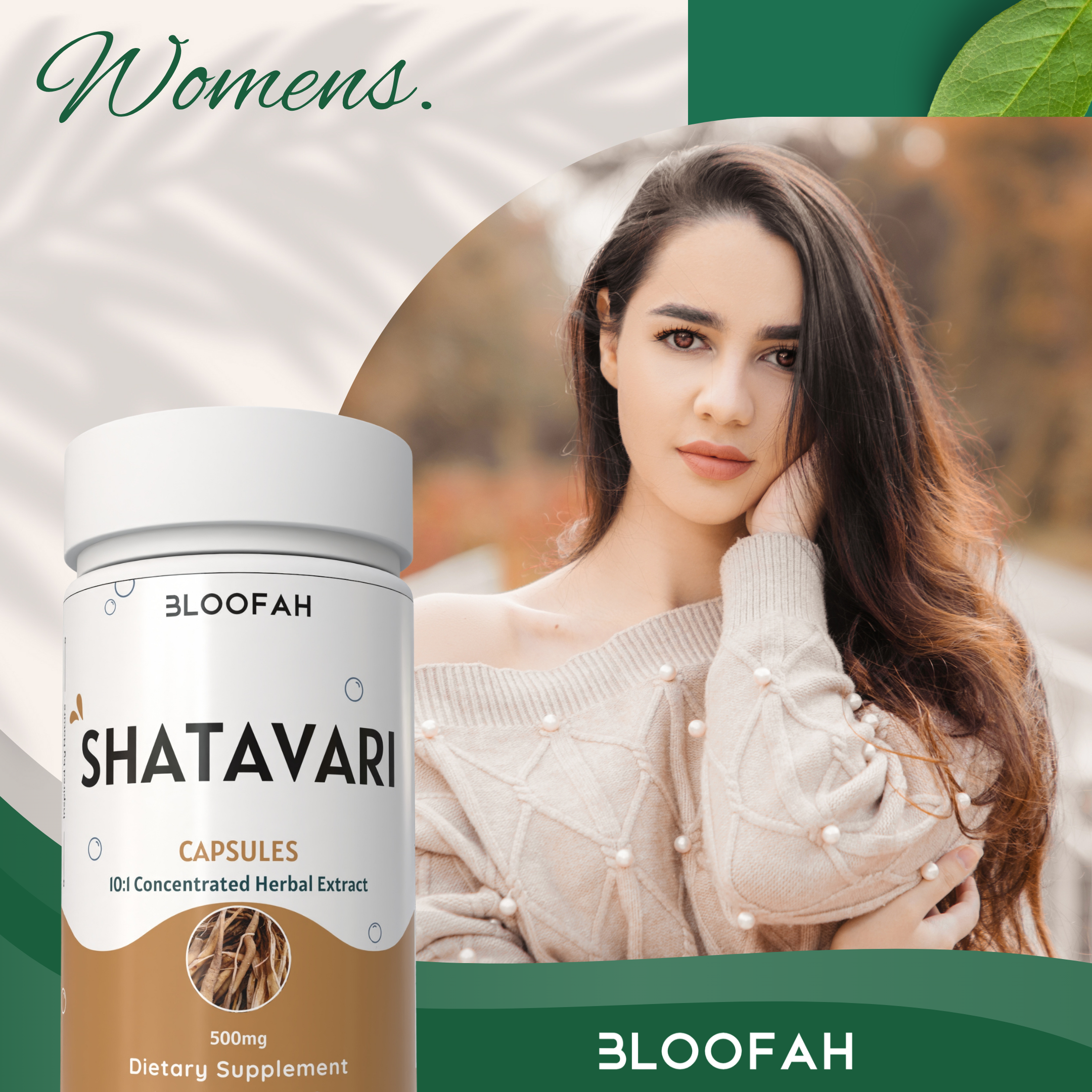 Bloofah Shatavari Root Capsules 500mg | 10:1 Extract Powder Eq. to 5000mg | Premium Herbal Supplement | Natural Asparagus racemosus for General Vitality | Non-GMO, Gluten-Free