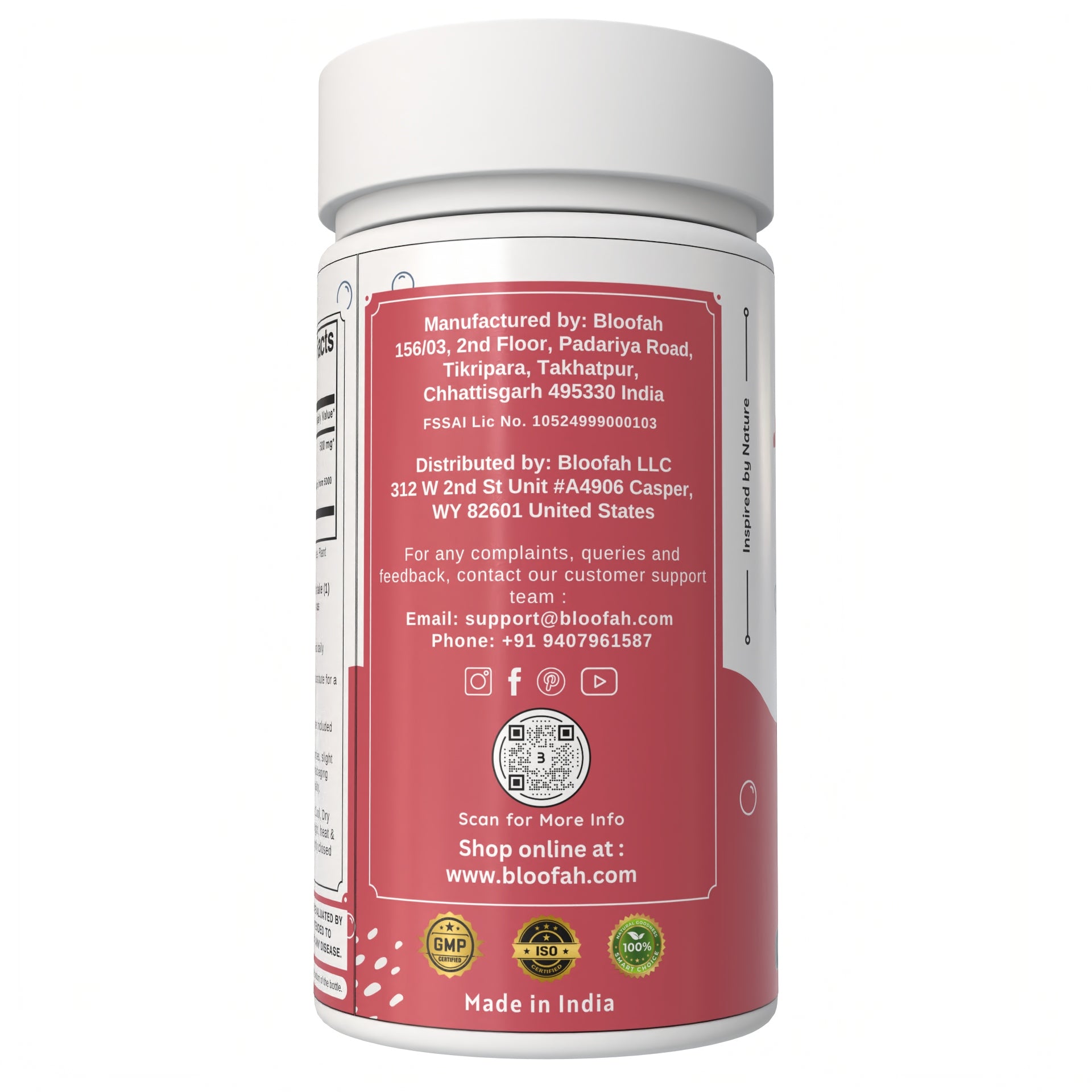 Bloofah Onion Extract Capsules 500mg | Whole Bulb Onion Eq. to 5000mg (Allium cepa) Capsules Potent Extra Strength 10:1 | Natural Health Supplement | Non-GMO, Gluten Free Formula